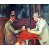 The Card Players, 1890-92 by Paul Cezanne-Art gallery oil painting...