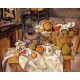 The Kichen Table by Paul Cezanne-Art gallery oil painting reproductions