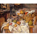 The Kichen Table by Paul Cezanne-Art gallery oil painting...