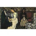 Young Girl at the Piano by Paul Cezanne - Overture to Tannhauser,...