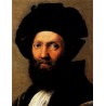 Baldassare Castiglione by Raphael Sanzio-Art gallery oil painting...