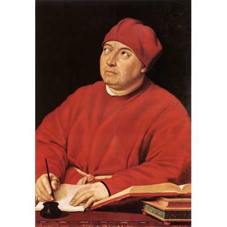 Cardinal Tommaso Inghirami by Raphael Sanzio-Art gallery oil...