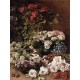 Spring Flowers by Claude Oscar Monet - Art gallery oil painting reproductions