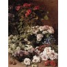 Spring Flowers by  Claude Oscar Monet - Art gallery oil painting...