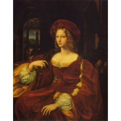Joanna of Aragon by Raphael Sanzio-Art gallery oil painting...