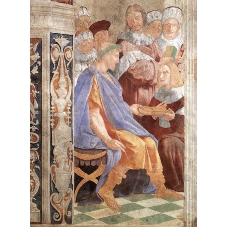 Justinian Presenting the Pandects to Trebonianus by Raphael...