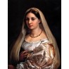 La Donna Velata by Raphael Sanzio-Art gallery oil painting...