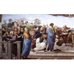 La Disputa II by Raphael Sanzio-Art gallery oil painting reproductions