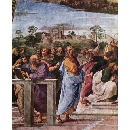 La Disputa III by Raphael Sanzio-Art gallery oil painting...