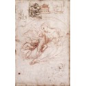 Madonna Studies by Raphael Sanzio-Art gallery oil painting...