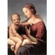 Madonna and Child - The Large Cowper by Raphael Sanzio-Art gallery oil painting reproductions