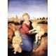 Madonna and Child withThe Infants by Raphael Sanzio-Art gallery oil painting reproductions