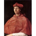 Portrait of a Cardinal by Raphael Sanzio-Art gallery oil painting...