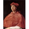Portrait of a Cardinal by Raphael Sanzio-Art gallery oil painting...