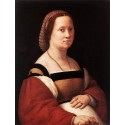 Portrait of a Woman by Raphael Sanzio-Art gallery oil painting...