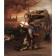 St. Michael and the Dragon by Raphael Sanzio-Art gallery oil painting reproductions