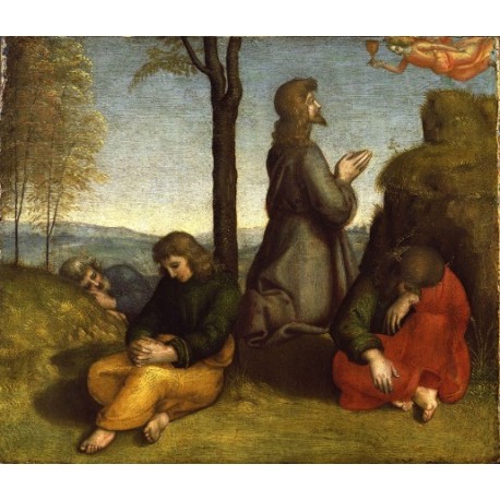 The Agony in the Garden by Raphael Sanzio-Art gallery oil painting...