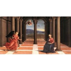 The Annunciation Oddi Altar Prede by Raphael Sanzio-Art gallery...