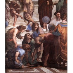 The School of Athens II  by Raphael Sanzio-Art gallery oil...