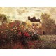 The Garden at Argenteuil by Claude Oscar Monet - Art gallery oil painting reproductions