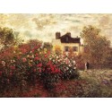 The Garden at Argenteuil by Claude Oscar Monet - Art gallery oil...