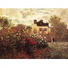 The Garden at Argenteuil by Claude Oscar Monet - Art gallery oil...