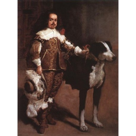 Court Dwarf Don Antonio el Ingles by Diego Velazquez - Art gallery...