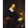 Democritus 1628-29 by Diezgo Velazquez - Art gallery oil painting...
