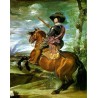 Equestrian Portrait of Count Duke de Olivares 1634 by Diego Velazquez - Art gallery oil painting reproductions