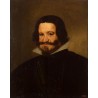 Head of Count-Duke Olivares 1638 by Diego Velazquez - Art gallery oil painting reproductions
