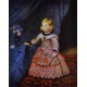 Infanta Margarita 1653 by Diego Velazquez - Art gallery oil painting reproductions