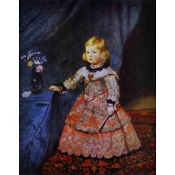 Infanta Margarita 1653 by Diego Velazquez - Art gallery oil...