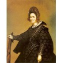 Lady from court 1635 by Diego Velazquez - Art gallery oil painting...