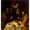 Luncheon 1617 by Diego Velazquez - Art gallery oil painting reproductions