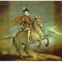 Philip III on Horseback 1634-35 by Diego Velazquez - Art gallery...