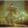 Philip III on Horseback 1634-35 by Diego Velazquez - Art gallery oil painting reproductions