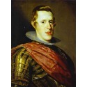 Philip IV in Armour 1628 by Diego Velazquez  - Art gallery oil...
