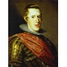 Philip IV in Armour 1628 by Diego Velazquez  - Art gallery oil painting reproductions