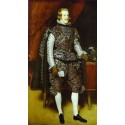 Philip IV in Brown and Silver 1632 by Diego Velazquez - Art...