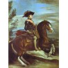 Philip IV on Horseback 1635 by Diego Velazquez - Art gallery oil painting reproductions