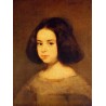 Portrait of a Little Girl by Diego Velazquez - Art gallery oil painting reproductions