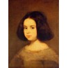 Portrait of a Little Girl by Diego Velazquez - Art gallery oil...