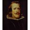 Portrait of Phillip IV 1652-53 by Diego Velazquez - Art gallery oil painting reproductions