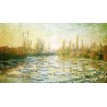 The Ice Floes by Claude Oscar Monet -Art gallery oil painting...