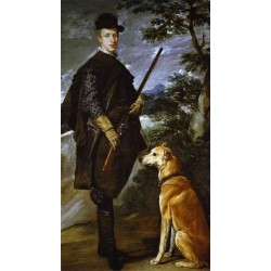 The Cardinal Infante Don Fernando as a Hunter 1632-33 by Diego...