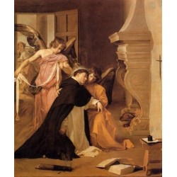 The Temptation of St. Thomas Aquinas by Diego Velazquez - Art...