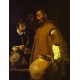The Waterseller in Seville 1620 by Diego Velazquez - Art gallery oil painting reproductions