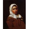 Young Peasant Girl by Diego Velazquez - Art gallery oil painting...