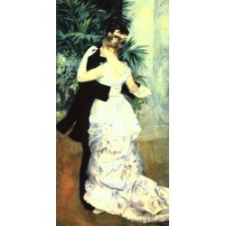 La Danse a Ville by Pierre Auguste Renoir-Art gallery oil painting...