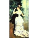 La Danse a Ville by Pierre Auguste Renoir-Art gallery oil painting...